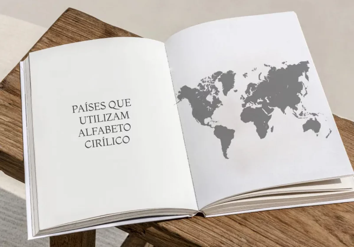 Alfabeto cirílico e sua equivalência com o alfabeto latino - Korn