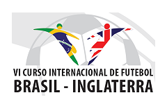 Logo VI curso internacional de futebol