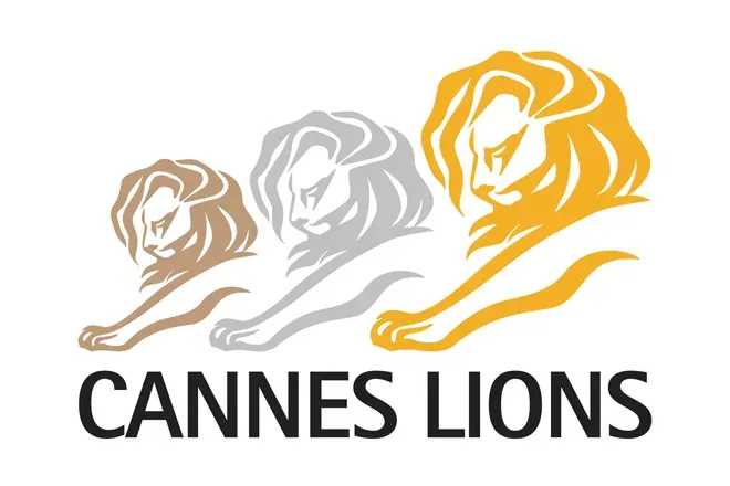 Logo Cannes lions com fundo branco