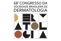 Logo da 68° conferência da sociedade brasileira de dermatologia