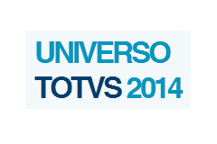 Logo TOTVS com fundo azul claro e letras em azul escuro